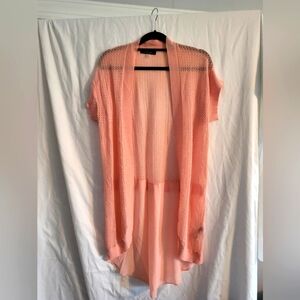 Cute sheer pink cardigan